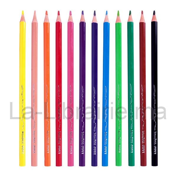 Boite 12 crayons de couleurs long – JOVI  | Catégorie   Crayons de couleurs