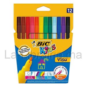 Pochette 12 feutres de coloriage – BIC  | Catégorie   Feutres de coloriage