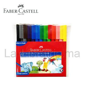Pochette 12 feutres coloriage – FABER CASTELL  | Catégorie   Feutres de coloriage