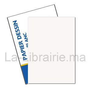 Feuille papier dessin blanc 24 x 32 cm – 180 gr  | Catégorie   Papiers création
