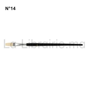 Pinceau brosse plat 14