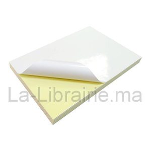 Papier adhésif brillant  – 21 x 29,7 cm  | Catégorie   Papiers