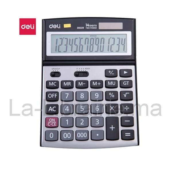 Calculatrice de bureau – DELI 444  | Catégorie   Calculatrices de Bureau