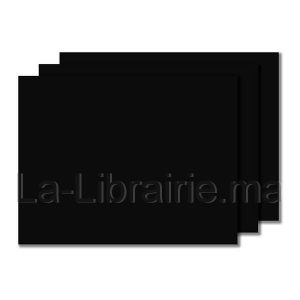 Feuille papier canson noir – 50 x 65 cm  | Catégorie   Papiers création