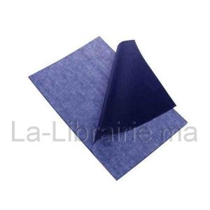 Feuille papier carbone 21 x 29,7 cm – Bleu  | Catégorie   Papiers création