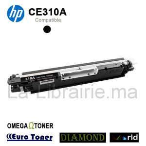 Toner HP compatible NOIR – CE310A  | Catégorie   Toners et Cartouches