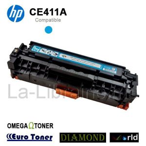 Toner HP compatible CYAN – CE411A  | Catégorie   Toners et Cartouches