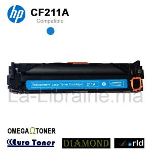 Toner HP compatible CYAN – CF211A  | Catégorie   Toners et Cartouches