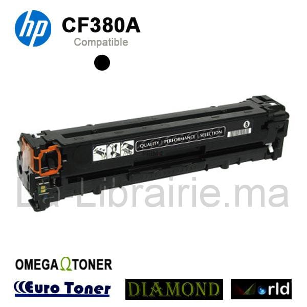 Toner HP compatible NOIR – CF380A  | Catégorie   Toners et Cartouches