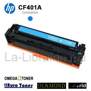 Toner HP compatible CYAN – CF401A  | Catégorie   Toners et Cartouches