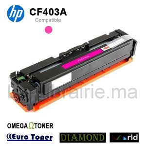 Toner HP compatible MAGENTA – CF403A  | Catégorie   Toners et Cartouches