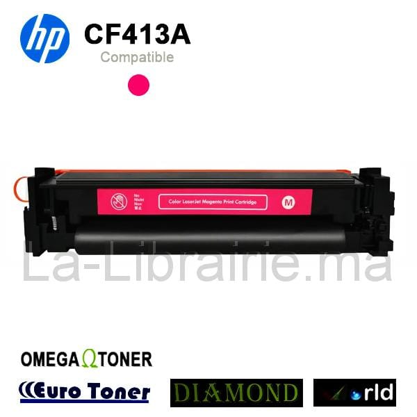 Toner HP compatible MAGENTA – CF413A  | Catégorie   Toners et Cartouches