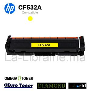Toner HP compatible JAUNE – CF532A  | Catégorie   Toners et Cartouches