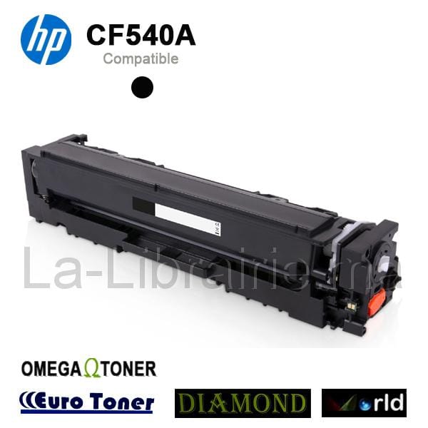 Toner HP compatible NOIR – CF540A  | Catégorie   Toners et Cartouches