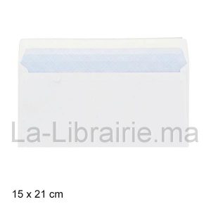 Enveloppe blanche pochette – 15 x 21 cm  | Catégorie   Enveloppes