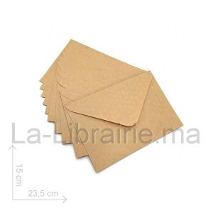 Enveloppe jaune – 15 x 21 cm  | Catégorie   Enveloppes