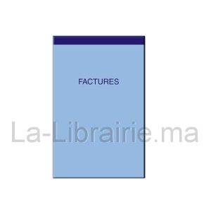Carnet facture arab – 14 x 21 cm  | Catégorie   Carnets de notes et bons