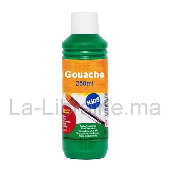 Gouache 250 ml – Vert  | Catégorie   Peintures