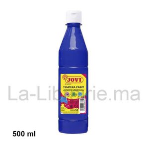 Flacon de 500 ml gouache bleu – JOVI  | Catégorie   Peintures