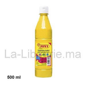 Flacon de 500 ml gouache jaune – JOVI  | Catégorie   Peintures