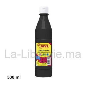 Flacon de 500 ml gouache noir – JOVI  | Catégorie   Peintures