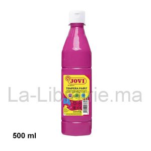 Flacon de 500 ml gouache rose – JOVI  | Catégorie   Peintures