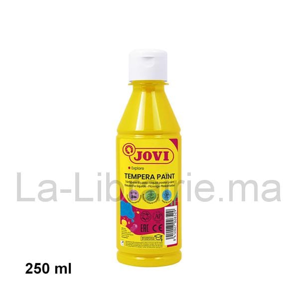 Flacon de 250 ml gouache jaune – JOVI  | Catégorie   Peintures