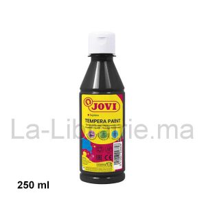 Flacon de 250 ml gouache noir – JOVI  | Catégorie   Peintures