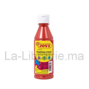 Flacon de 250 ml gouache rouge – JOVI  | Catégorie   Peintures