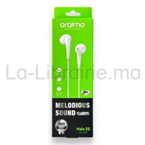 Écouteurs filaires Oraimo Halo 2S