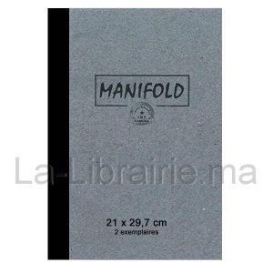 Manifold 2 exemplaires A4 – 21 x 29,7 cm  | Catégorie   Carnets de notes et bons