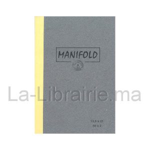 Manifold 2 exemplaires A5 – 13,5 x 21 cm  | Catégorie   Carnets de notes et bons
