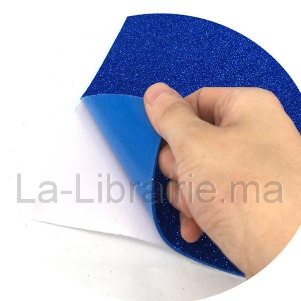 Pochette 10 feuilles papier mousse adhésif – 21 x 29,7 cm  | Catégorie   Papiers création