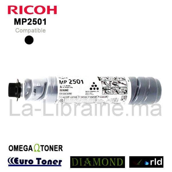 Toner RICOH compatible NOIR – MP 2501  | Catégorie   Toners et Cartouches