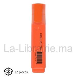 Boite 12 fluorescents couleur orange  | Catégorie   Surligneurs