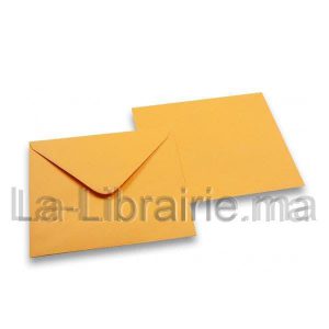 Pochette 100 enveloppes jaune – 12 x 18 cm  | Catégorie   Enveloppes