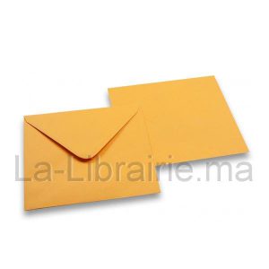 Pochette 50 enveloppes jaune – 12 x 18 cm  | Catégorie   Enveloppes