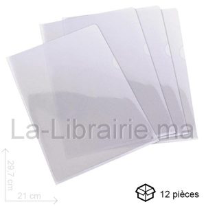 Paquet de 12 pochettes coin – 24 x 32 cm  | Catégorie   Chemises et Pochettes