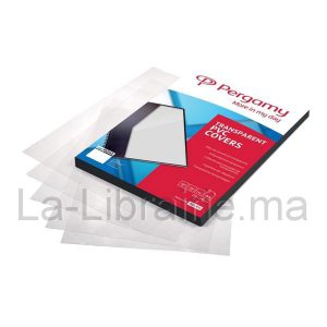 Tranparent de couverture en plastique 21 x 29,7 cm  | Catégorie   Reliure et Couverture