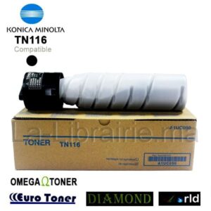 Toner KONICA MINOLTA compatible NOIR – TN116  | Catégorie   Toners et Cartouches