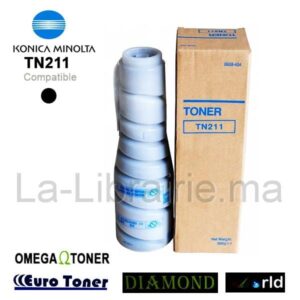 Toner KONICA MINOLTA compatible NOIR – TN211  | Catégorie   Toners et Cartouches