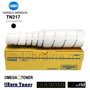 Toner KONICA MINOLTA compatible NOIR – TN217  | Catégorie   Toners et Cartouches