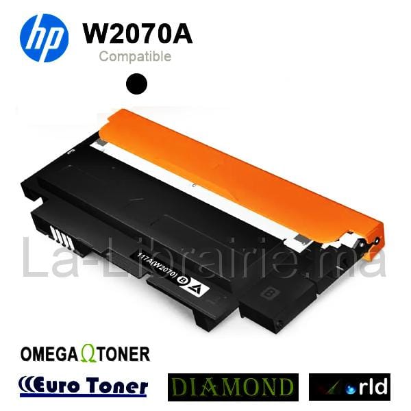 Toner HP compatible NOIR – W2070A  | Catégorie   Toners et Cartouches
