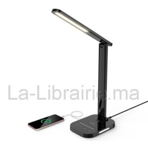 Image du produit Lampe de bureau LED 12W avec port de charge USB - LASTAR