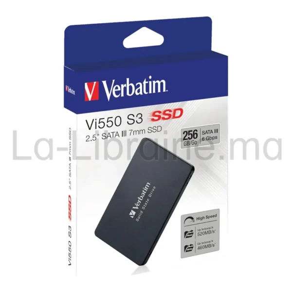 Disque SSD interne Verbatim 256 Go