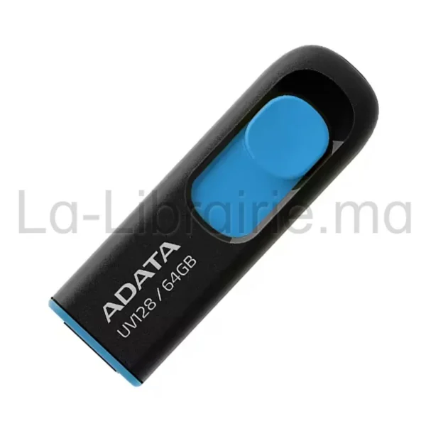 Clé USB ADATA 3.2 – 64 Go pour transferts rapides et usage quotidien.