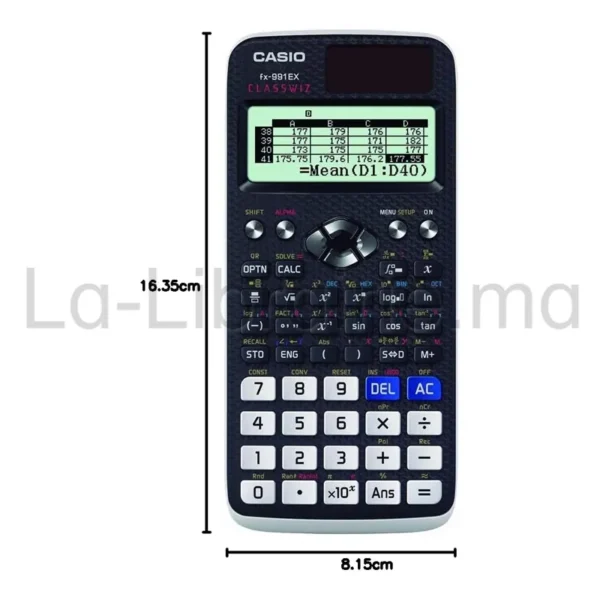 Calculatrice scientifique Casio Classwiz