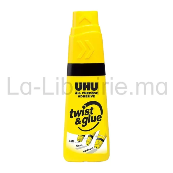 Colle liquide multi-usage UHU Twist & Glue