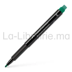 Marqueur permanent Faber-Castell multi-surfaces