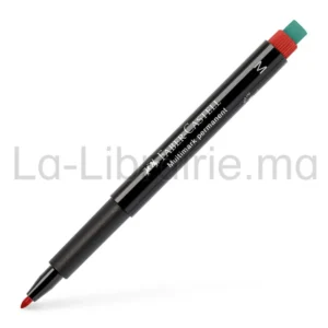 Marqueur permanent Faber-Castell multi-surfaces